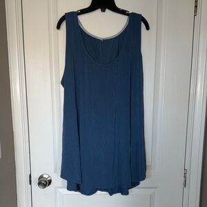 Chic Blue Women's Tank Top